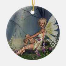 Woodland Fairy Christmas Tree Ornament