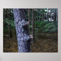 Woodland Ghost Print