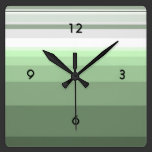 Woodland Green wall clocks