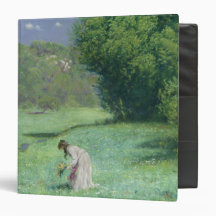 Woodland Meadow, 1876 3 Ring Binder