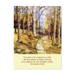 'Woodland Path (Christian)' Postcard