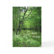 Woodland Path Easter Card