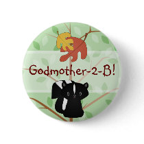 Woodland Skunk Button