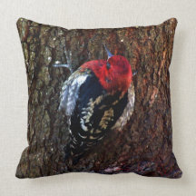 Woodpecker Pillows