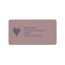 Woodrose Address Label