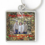 Woods Floor Family Design Key Chain Personalize