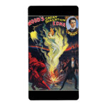 Woods Great Sensation, Edna Personalised Shipping Label