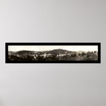 Woodstock Vermont Photo 1914 Print