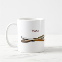 Woodturning Tools Personalized Gift Mug