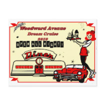 Woodward Avenue Celebration 2010 Post Card