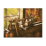 Woodworker - An Old Lathe Post Cards