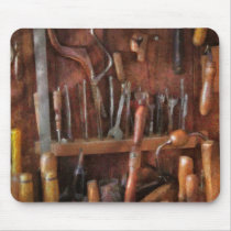 Woodworker - Old tools Mouse Pad