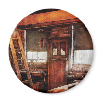 Woodworker - Old Workshop Fridge Magnet