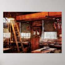 Woodworker - Old Workshop Posters