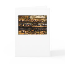 Woodworker - Planes & Augers Card