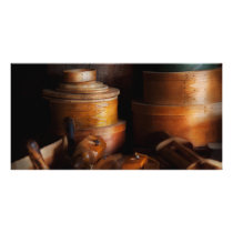 Woodworker - Shaker box shop Photo Card