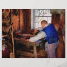 Woodworker - The master carpenter Full Color Flyer