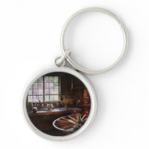 Woodworker - The wheelwright shop Keychains