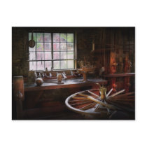 Woodworker - The wheelwright shop Post Cards