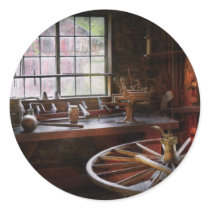 Woodworker - The wheelwright shop Sticker