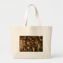 Woodworker - The workshop of a very busy person Tote Bags