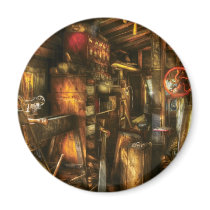 Woodworker - The workshop of a very busy person Refrigerator Magnet