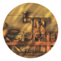 Woodworker - Wood Working Tools Round Stickers
