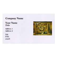 Woodworking Tools Business Card Templates