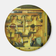 Woodworking Tools Fridge Magnet