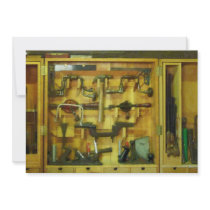 Woodworking Tools Custom Invites