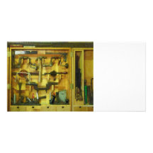 Woodworking Tools Photo Card Template