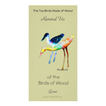 Woody Birds Custom Photo Card