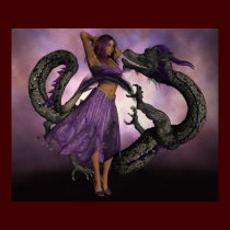 Wooed by the Dragon posters