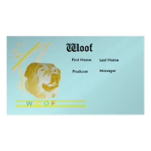 Woof Business Card Templates