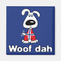Woof Dah Magnet