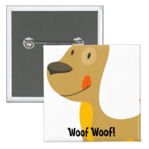 Woof Woof! Button