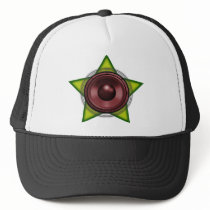 Woofer Rasta star Dub Reggae Dubstep Mesh Hat