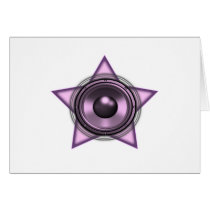 Woofer Sexy star Greeting Card