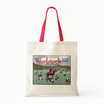 woofstock tote canvas bags