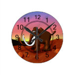 Woolly Mammoth Clock