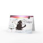 Woolly Mammoth Holiday Card
