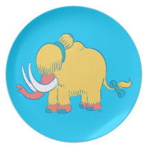 Woolly Mammoth Makeovers! (Xandria) Party Plate
