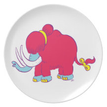 Woolly Mammoth Makeovers! (Xandria) Dinner Plate