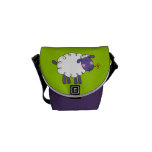 Woolly sheep courier bag