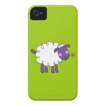 Woolly sheep iPhone 4 cases