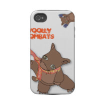 WOOLLY WOMBATS IPHONE 4 TOUGH COVERS