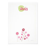 Wooshi Hair Clip Display Cards Custom Announcements