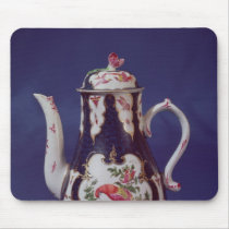 Worcester coffee pot, decorated with birds mousepads