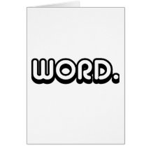 Word Card