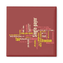 Word Cloud Magnet